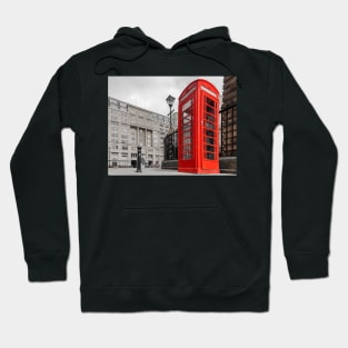 British Red Telephone Box Hoodie